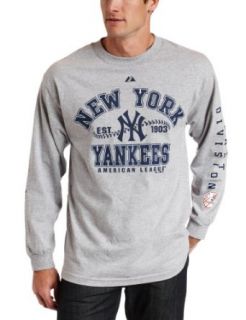 MLB Mens New York Yankees Dial It Up Long Sleeve Basic