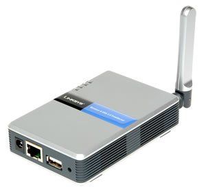 Cisco Linksys WPS54G Wireless G 802.11g Print Server