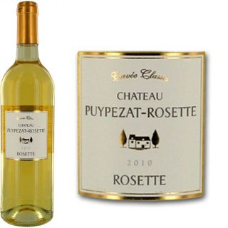 Rosette 2010   Achat / Vente VIN BLANC Château Puypezat Rosette 2010