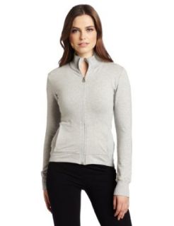 Diesel Womens Kimira Lounge Sweatshirt with Zip, Gray