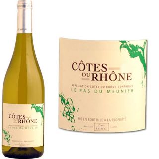 du Rhône   Millésime 2010   Vin blanc   Vendu à lunité   75cl