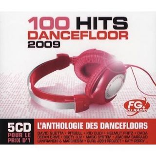 100 HITS DANCEFLOOR 2009   Achat CD COMPILATION pas cher  