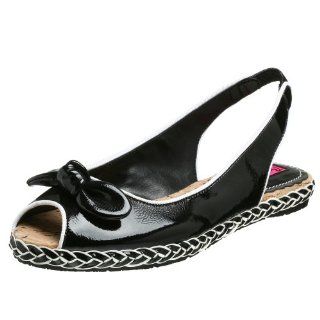 Betseyville Womens Angie Flat,Black,5.5 M US: Shoes