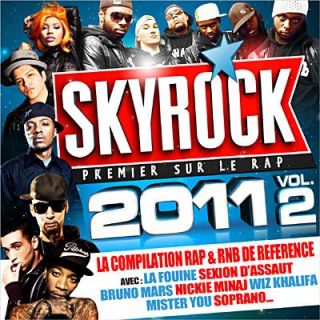 SKYROCK 2011 VOL.2   Compilation   Achat CD RAP pas cher  
