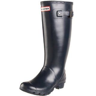 Hunter Womens Huntress Tall Welly Rubber Boot With Wide Calf Shoes