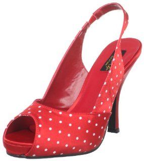 Pleaser Womens Cutiepie 03/R Platform Sandal Shoes