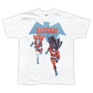 Batman   Vintage Batman & Robin Soft T Shirt Clothing