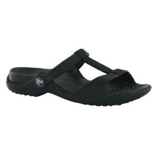 Crocs Cleo III Black Womens Sandals Size 10.5 US Shoes