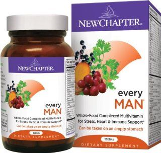 New Chapter Every Man Multivitamins, 120 Count Health