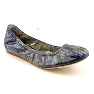 Lillian Womens Size 8.5 Blue Patent Leather Flats Shoes Shoes