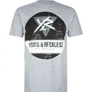 YOUNG & RECKLESS Upsidedown Mens T Shirt Clothing