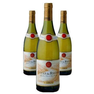 Guigal Côtes du Rhône 2008 (3 bouteilles)   Achat / Vente VIN BLANC