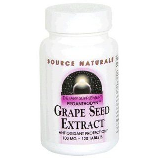 Source Naturals Grape Seed Extract, 100mg, 120 Tablets
