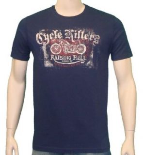 Lucky Brand Jeans Raising Hell Cycle Killers Shirt Medium