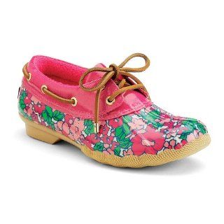 Sperry Cormorant Berry Floral Rubber Ladies Shoes
