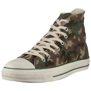 Sun Faded Camouflage Hi Casual Shoe Green, Camouflage (13) Shoes
