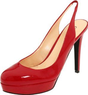  Guess Womens Rapine Slingback Pump,Red,10 M US Guess Shoes Shoes