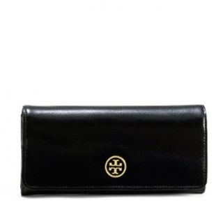 Tory Burch Patent Robinson Envelope Continental Wallet