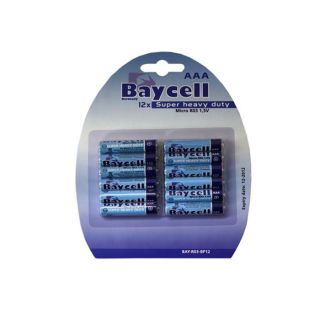Pack de 12 piles Baycell R03 Micro AAA   Achat / Vente PILE   CHARGEUR
