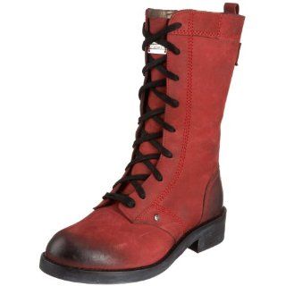 Diesel Womens Charlotte Boot,Red,35 M EU/4.5 B(M): Shoes