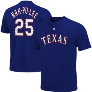 MLB Majestic Mike Napoli Texas Rangers #25 Nickname Player