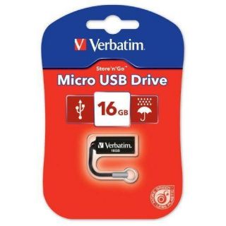 Verbatim   Micro Clé USB Drive 2.0   16 Go   Noir   Achat / Vente CLE