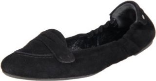 Ralph Lauren Collection Womens Usita Ballet Flat,Black,5 B US: Shoes