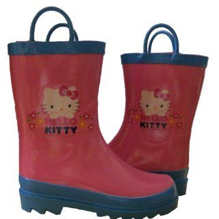 Sanrio Hello Kitty Girls Pink Rain Boots (Toddler/Little Kid)