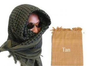 Special Forces SHEMAGH SCARF Balaclava Arab  TAN: Clothing