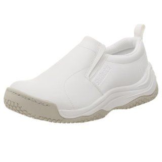 Mens Skidbuster 109 Slip Resistant Slip on,White,8.5 M Shoes