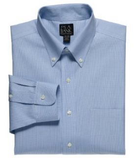 Collar Dress Shirt Big or Tall (LT BLUE HTTH, 19 37 TALL): Clothing
