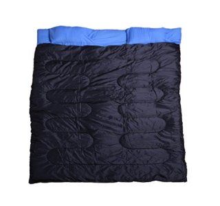 Outsunny 86 x 59 Two Person Double Wide Sleeping Bag