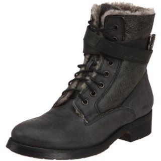 Yin Womens Burton Ankle Boot,Tamponato Nero,39 EU / 9 B(M) US Shoes
