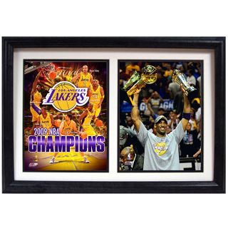 LA Lakers 2009 NBA Champs 12x18 inch Collectible Sports Print