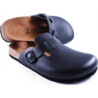 com Newalk Licensed by Birkenstock Black Leather Clog Size 40 Shoes