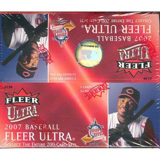 Fleer Ultra 2007 Baseball Cards (Lot of 5 Boxes)