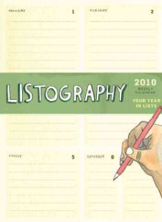 Listography 2010 Engagement Calendar (Calendar)