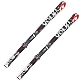 Volkl Unlimited AC30 163 cm 2010 Skis with iPT 12.0 WR Bindings
