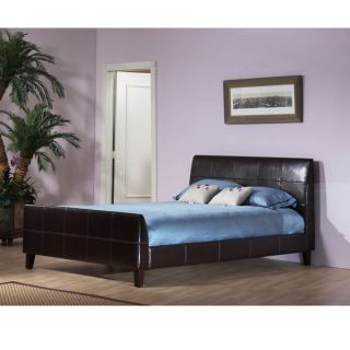 Synthetic Leather Full size Platform Bed with Contrast Stitching Today