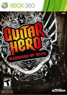 Xbox 360   Guitar Hero Warriors of Rock Today $12.98
