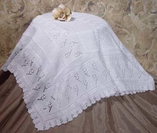 Girls Knit Shawl Clothing