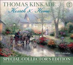 Kinkade Special Collectors Edition Hearth and Home 2011 Calendar