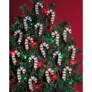 Holiday Beaded Ornament Kit Mini Candy Canes 2 Makes 24 Today: $9.99