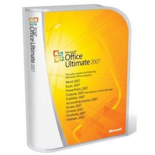 Microsoft Office 76H 00325 Ultimate 2007 Software