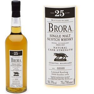 Whisky Brora 25 ans 1982   Achat / Vente Whisky Brora 25 ans 1982