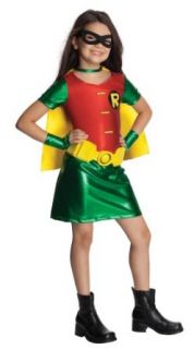 Teen Titans Childs Robin Dress Costume: Clothing