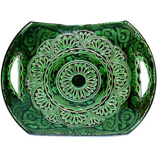 Ceramic Andalucia Engraved Decorative Plate (Morocco) Today $39.99