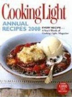 Cooking Light Annual Recipes 2008 (Hardcover)