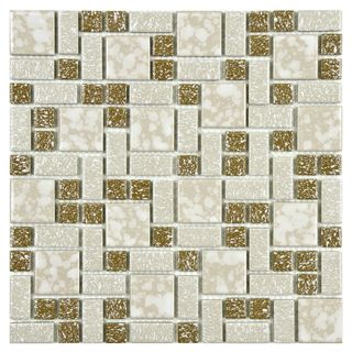 Somertile Academy Beige Floor and Wall Tile (Case of 10)