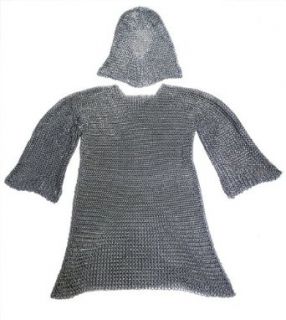 Chainmail Shirt and Coif Set Clothing